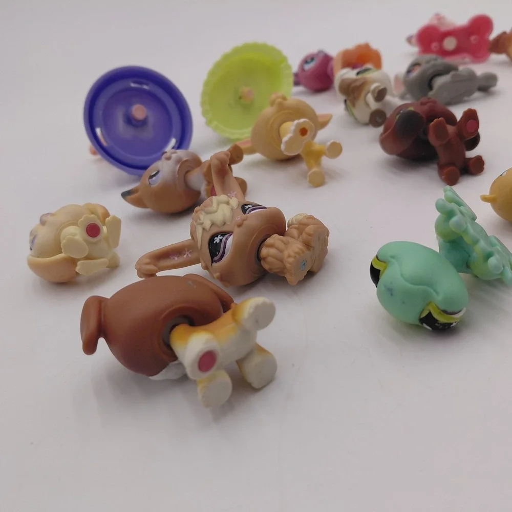 Littlest Pet Shop LPS Lot 20 Authentic Toys Y2K Figures Animals 2004 & Up